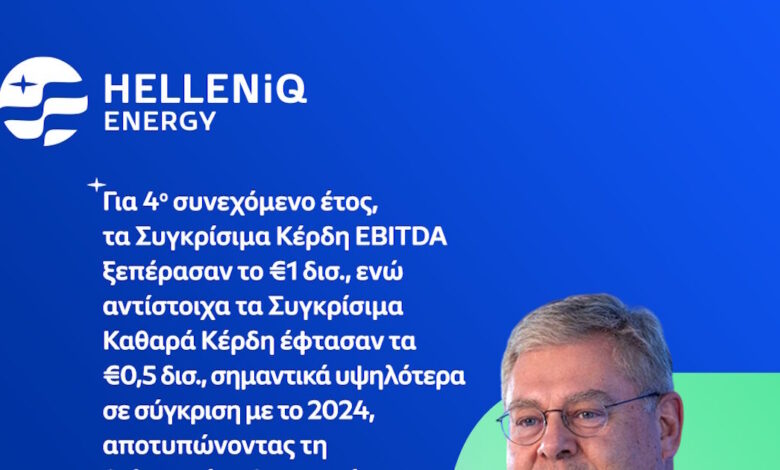 helleniq-energy:-1,13-δισ.-συγκρίσιμα-ebitda-το-2025-και-μέρισμα-0,60-ευρώ-ανα-μετοχή