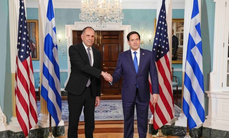 50-λεπτά-η-εφ’-όλης-της-ύλης-συνάντηση-Γεραπετρίτη-–-Ρούμπιο-στον-Λευκό-Οίκο-σε-«πολύ-καλό-κλίμα»