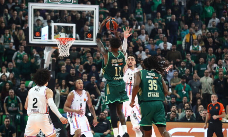 Παναθηναϊκός-–-Παρί:-Το-σόου-του-Χέιζ-Ντέιβις-και-το-φάουλ-που-δεν-δόθηκε-στο-φινάλε-του-αγώνα