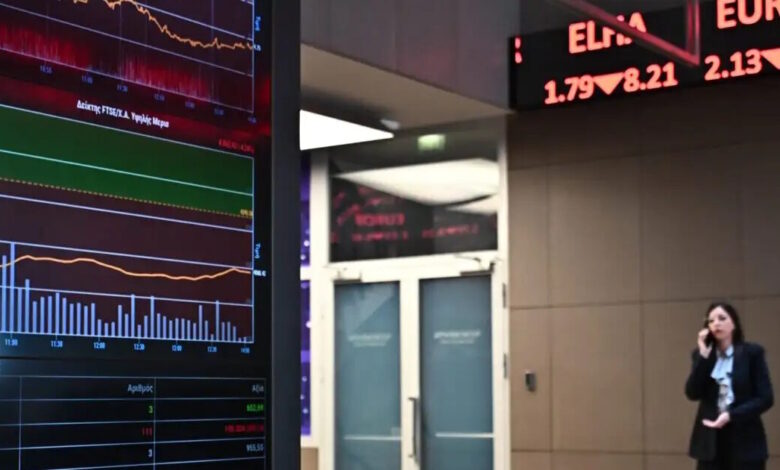 Χρηματιστήριο-Αθηνών:-Άνοιγμα-με-πτώση-0,15%-–-Άνοδος-στις-ευρωαγορές