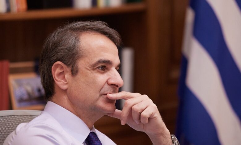 Μητσοτάκης:-Επαφές-για-τη-Μέση-Ανατολή,-Τέμπη-και-οικονομία