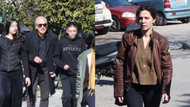 Γιάννης-Νταλιάνης:-Με-τις-κόρες-του-και-τη-Μαριλίτα-Λαμπροπούλου,-το-τελευταίο-«αντίο»-στον-αδελφό-του