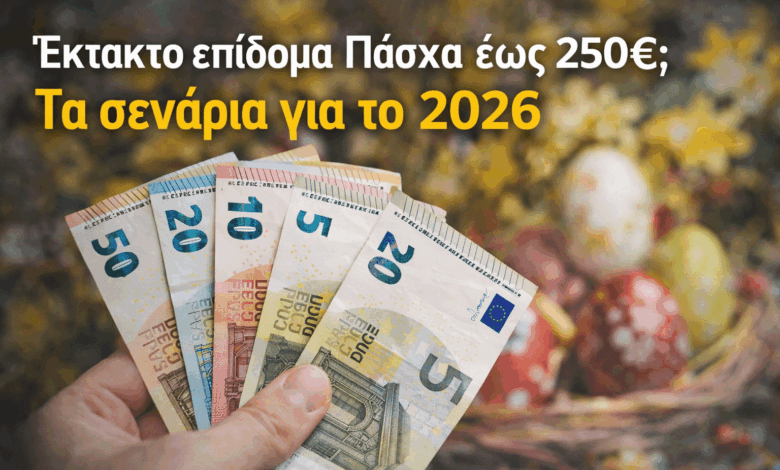 Έκτακτο-επίδομα-Πάσχα-έως-250e;-Τα-σενάρια-για-το-2026