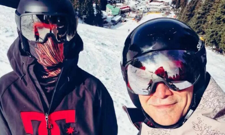 Σάκης-Ρουβάς:-Για-σκι-στα-χιόνια-με-αέρα-πρωταθλητή-–-«Μία-μικρή-εξόρμηση-για-ξεκούραση»-έγραψε