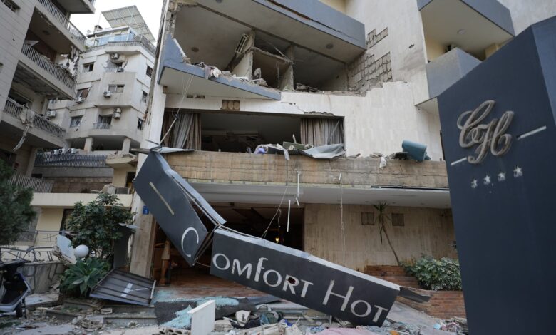 Το-Ισραήλ-βομβάρδισε-ξενοδοχείο-στη-Βηρυτό-και-κτίριο-κατοικιών-στα-ανατολικά-του-Λιβάνου