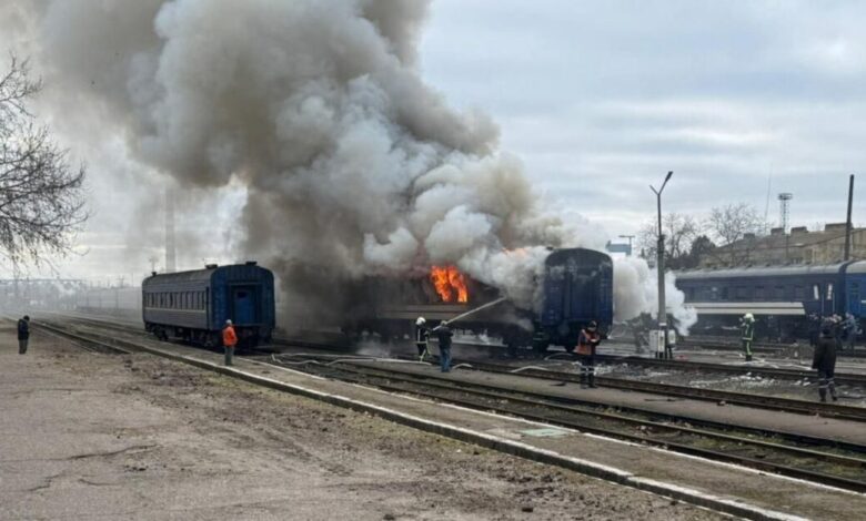 Ουκρανία:-Συνεχείς-ρωσικές-επιθέσεις-στον-σιδηρόδρομο-με-τραυματίες