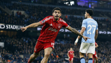 premier-league:-Η-Νότιγχαμ-έκανε-δώρο-τίτλου-στην-Άρσεναλ-παίρνοντας-ισοπαλία-στην-έδρα-της-Μάντσεστερ-Σίτι