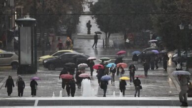 Καιρός-αύριο:-Τοπικές-βροχές-και-καταιγίδες-με-τη-θερμοκρασία-έως-τους-20-βαθμούς
