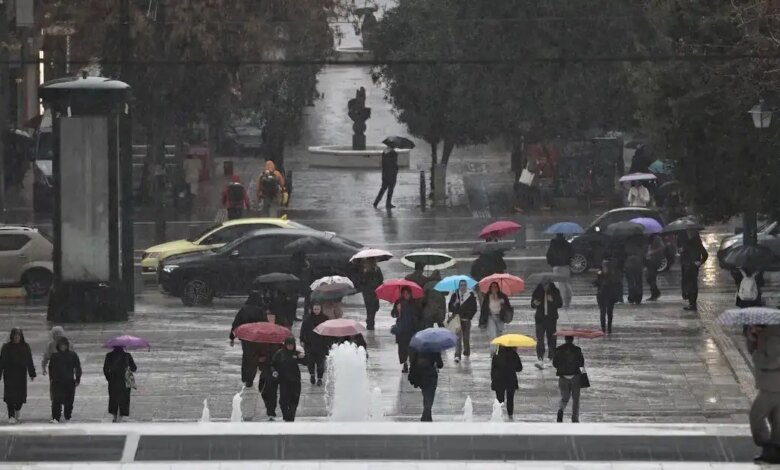 Καιρός-αύριο:-Τοπικές-βροχές-και-καταιγίδες-με-τη-θερμοκρασία-έως-τους-20-βαθμούς