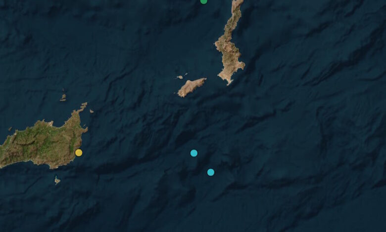 Σεισμός-3,3-Ρίχτερ-ανάμεσα-σε-Κάσο-και-Κρήτη,-στα-5,4-χιλιόμετρα-το-εστιακό-βάθος