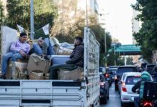 Λίβανος:-Εκατοντάδες-χιλιάδες-οι-εκτοπισμένοι-από-τη-Βηρυτό-–-Εικόνες-με-μποτιλιαρισμένους-δρόμους