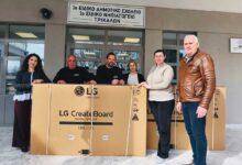 Εξοπλισμός-σε-σχολεία-Τρικάλων-με-δωρεά-της-«ΟΜΗΡΟΣ»