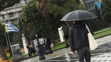 Καιρός-αύριο:-Βροχές-σε-Αιγαίο,-Εύβοια,-Στερεά-και-Πελοπόννησο-–-Λίγη-συννεφιά-στις-υπόλοιπες-περιοχές