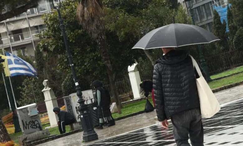 Καιρός-αύριο:-Βροχές-σε-Αιγαίο,-Εύβοια,-Στερεά-και-Πελοπόννησο-–-Λίγη-συννεφιά-στις-υπόλοιπες-περιοχές