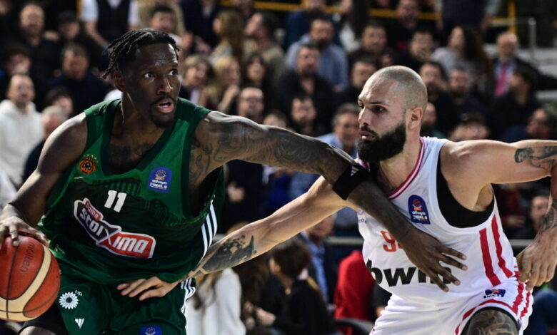 Ολυμπιακός-–-Παναθηναϊκός:-Κρίσιμη-μάχη-«αιωνίων»-στο-ΣΕΦ-για-τη-euroleague