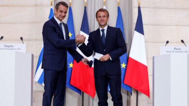 Κυριάκος-Μητσοτάκης-–-Εμανουέλ-Μακρόν:-Τηλεφωνική-επικοινωνία-για-Ιράν-και-Κύπρο-–-Συμφώνησαν-να-βρίσκονται-σε-συντονισμό