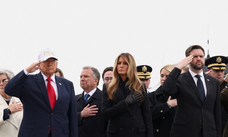 Ο-Τραμπ-υποδέχθηκε-τις-σορούς-των-στρατιωτών-που-σκοτώθηκαν-στη-Μέση-Ανατολή