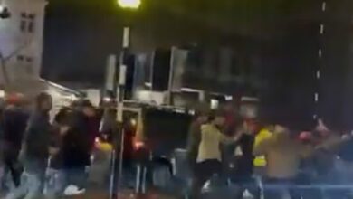 Σκηνές-χάους-στο-Λονδίνο:-Άγριες-συμπλοκές-υποστηρικτών-και-αντιπάλων-του-ιρανικού-καθεστώτος-έξω-από-τζαμί