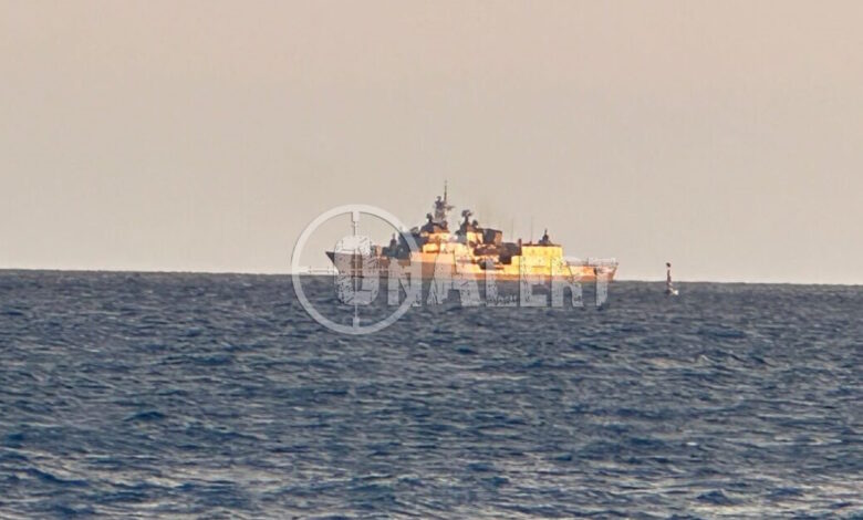 Η-φρεγάτα-«Ψαρά»-περιπολεί-ανοικτά-από-την-Κύπρο,-βίντεο-από-τη-δράση-της