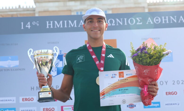 Ο-Παναγιώτης-Μπιτάδος-νίκησε-τον-Ημιμαραθώνιο-της-Αθήνας-με-ρεκόρ-αγώνα