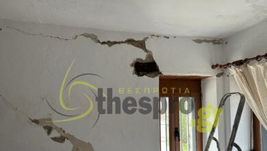 Θεσπρωτία:-Ζημιές-σε-σπίτια-από-τα-5,3-Ρίχτερ-–-Συγκλονιστικά-βίντεο-από-την-στιγμή-του-σεισμού