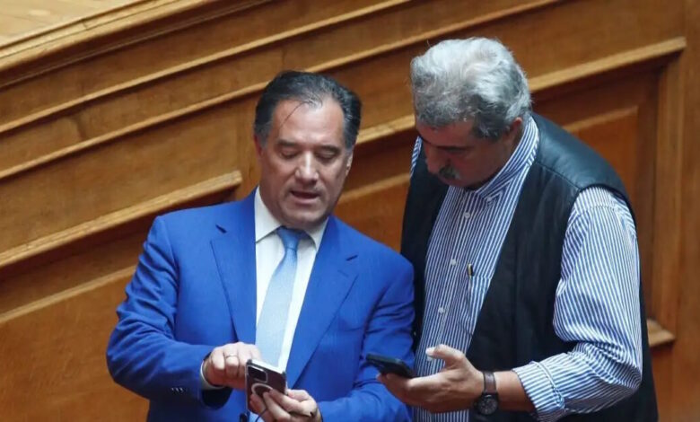 Ο-Άδωνις-Γεωργιάδης-δημοσιεύει-μήνυμα-του-Παύλου-Πολάκη-στον-Κώστα-Ζαχαριάδη