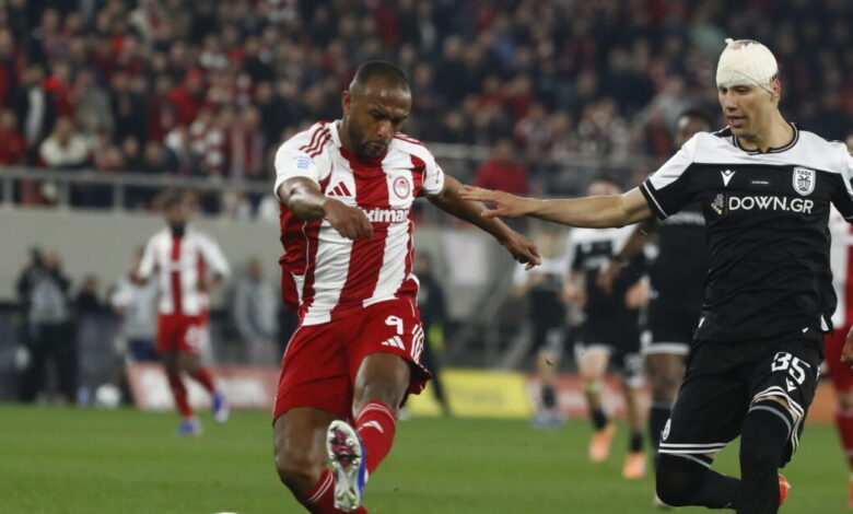 Ολυμπιακός-–-ΠΑΟΚ-0-0:-Αλληλοεξουδετερώθηκαν-και-το-ντέρμπι-στο-«Καραϊσκάκης»-έμεινε-στο-μηδέν-με-τις-επεμβάσεις-του-Τσιφτσή