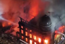 Πυρκαγιά-σε-σιδηροδρομικό-σταθμό-της-Γλασκώβης:-Κατέρρευσε-μέρος-του-κτιρίου-–-Συγκλονιστικά-βίντεο