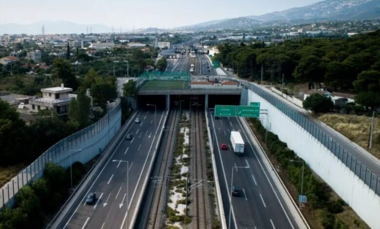 Αττική-Οδός:-Κυκλοφοριακές-ρυθμίσεις-9-και-10-Μαρτίου-λόγω-εργασιών