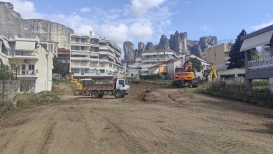 Καλαμπάκα:-Πάρκινγκ-100-θέσεων-ετοιμάζει-ο-Δήμος-στην-Αβέρωφ