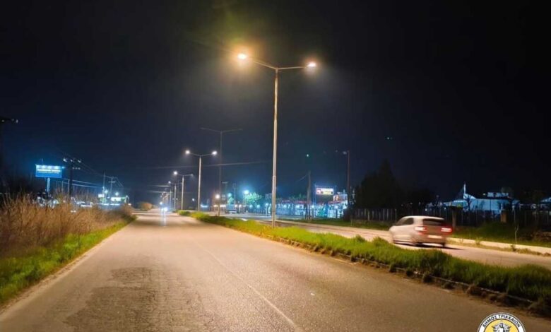 Περιφερειακός-Τρικάλων:-Έφτιαξαν-φωτισμό,-μένει-η-άσφαλτος