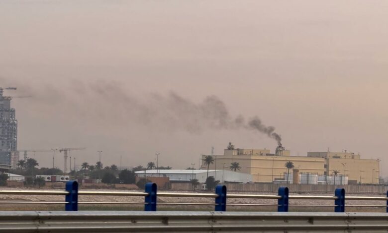 Βαγδάτη:-Εικόνες-από-το-χτύπημα-στην-αμερικανική-πρεσβεία-–-Αναφορές-ότι-καταστράφηκε-το-σύστημα-αεράμυνας
