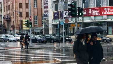Καιρός-σήμερα:-Τοπικές-βροχές-και-καταιγίδες-στα-δυτικά-ηπειρωτικά-και-το-Ιόνιο-–-Στους-19-βαθμούς-η-θερμοκρασία