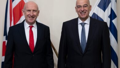 Συνάντηση-Δένδια-με-τον-Βρετανό-υπουργό-Άμυνας-στο-Λονδίνο