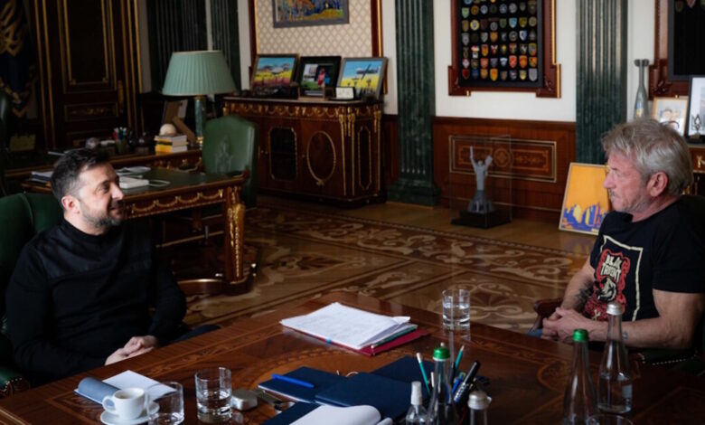 Ο-Σον-Πεν-επισκέφτηκε-τον-Βολοντίμιρ-Ζελένσκι:-Η-ανάρτηση-του-Ουκρανού-προέδρου-–-«Ξέρουμε-πως-είναι-ένας-αληθινός-φίλος-της-χώρας»