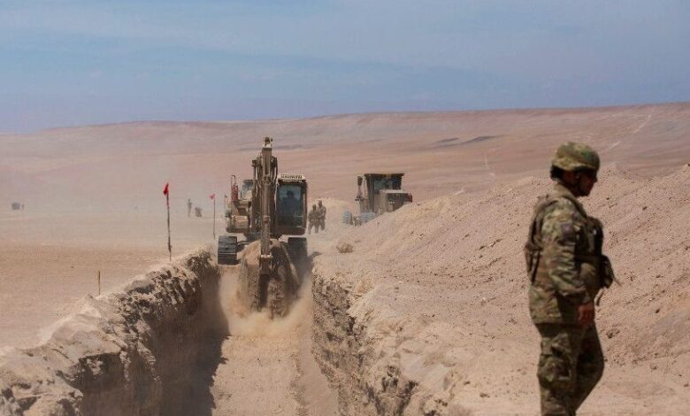 Άνοιγμα-τάφρων-στα-σύνορα-της-Χιλής-με-το-Περού