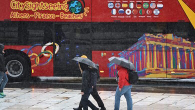 Καιρός-αύριο:-Βροχές-σε-όλη-τη-χώρα-–-Άνεμοι-έως-7-μποφόρ-στα-πελάγη