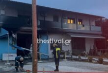 Θεσσαλονίκη:-Φωτιά-σε-κατάστημα-με-είδη-αλιείας