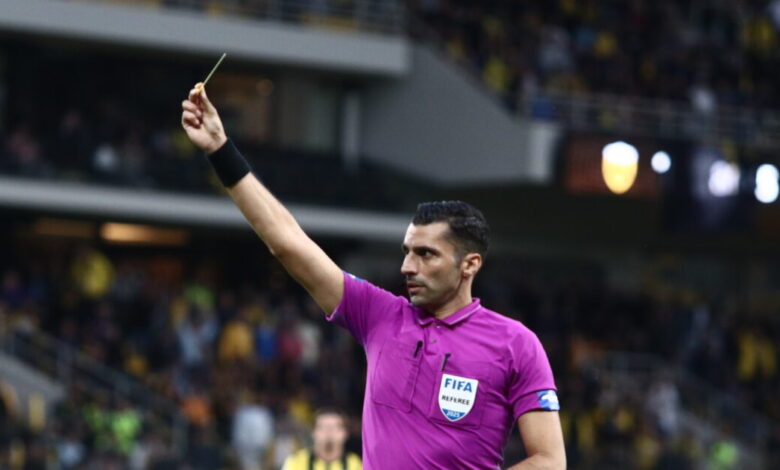 super-league:-Οι-διαιτητής-Φωτιάς-στo-ματς-της-ΑΕΚ,-ο-Βεργέτης-στον-Ολυμπιακό-και-ο-Πολυχρόνης-στον-ΠΑΟΚ