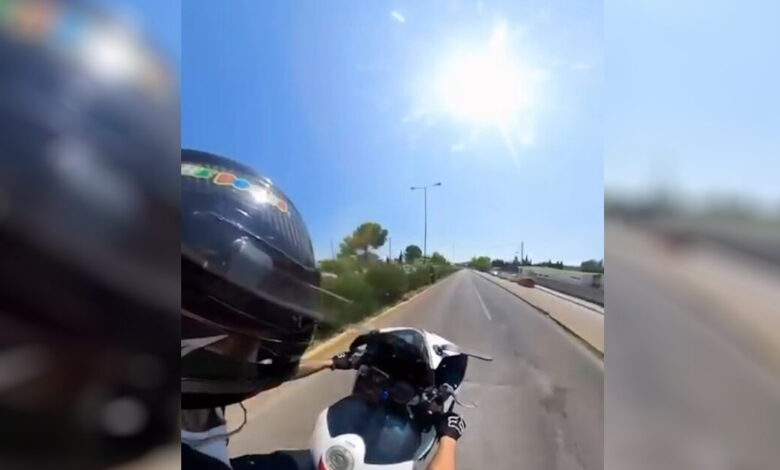 Απίστευτο-βίντεο-με-23χρονο-που-τρέχει-με-ιλιγγιώδη-ταχύτητα-κάνοντας-σούζα:-Ταυτοποιήθηκε-και-κατηγορείται-για-επικίνδυνη-οδήγηση