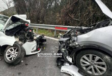 Σοβαρό-τροχαίο-στην-Αργολίδα:-Αυτοκίνητα-συγκρούστηκαν-μετωπικά,-δύο-σοβαρά-τραυματίες