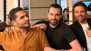 Γιώργος-Αρσενάκος,-Κωνσταντίνος-Αργυρός,-Χρήστος-Μάστορας:-Η-συνάντηση-–-έκπληξη