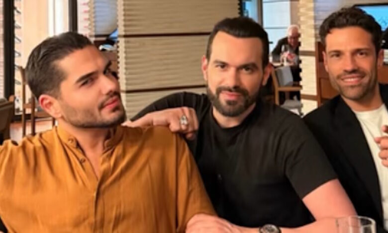 Γιώργος-Αρσενάκος,-Κωνσταντίνος-Αργυρός,-Χρήστος-Μάστορας:-Η-συνάντηση-–-έκπληξη