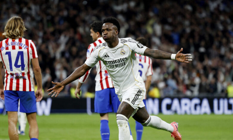 Ρεάλ-Μαδρίτης-–-Ατλέτικο-Μαδρίτης-3-2:-Ο-Βινίσιους-«λύτρωσε»-τη-«Βασίλισσα»-και-την-κράτησε-στη-«μάχη»-του-τίτλου