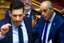 Βελόπουλος-σε-Κυρανάκη:-Είσαι-συκοφάντης-και-ψεύτης,-δεν-είπα-ταξιτζής-να-δείρει-αστυνομικό