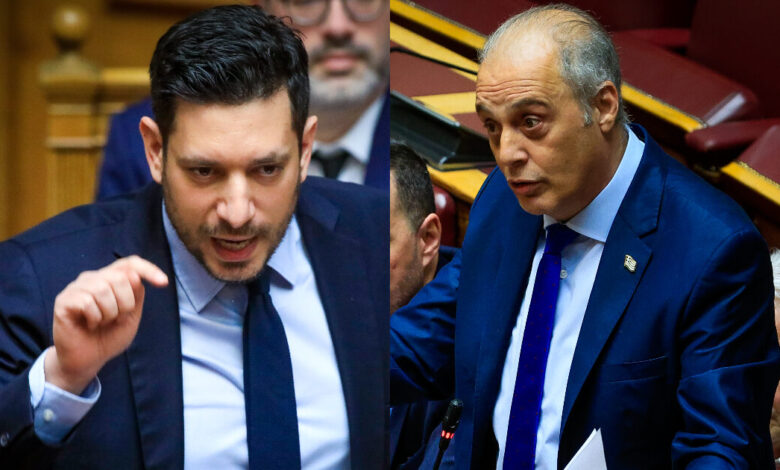 Βελόπουλος-σε-Κυρανάκη:-Είσαι-συκοφάντης-και-ψεύτης,-δεν-είπα-ταξιτζής-να-δείρει-αστυνομικό