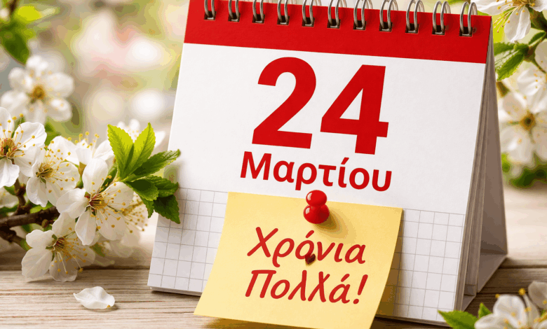Ποιοι-γιορτάζουν-σήμερα-24-Μαρτίου