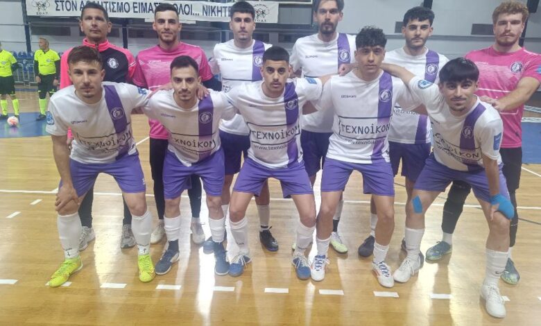 futsal-league:-Αποκλεισμός-της-Υπεροχής-με-ψηλά-το-κεφάλι