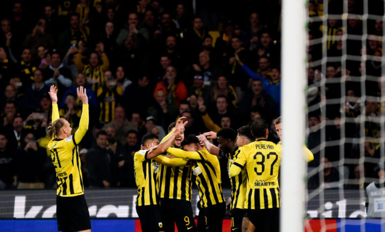 ΑΕΚ-–-Κηφισιά:-Η-παρακάμερα-του-αγώνα-με-τους-πανηγυρισμούς-στα-γκολ-της-Ένωσης