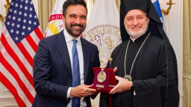 Συνάντηση-Αρχιεπισκόπου-Αμερικής-με-τον-δήμαρχο-Νέας-Υόρκης-Ζόχραν-Μαμντάνι